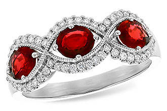 M273-49510: LDS WED RG 1.10 TW RUBY 1.35 TGW (6x4MM RUBY)