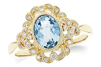 M274-38601: LDS RG .98 AQUA 1.14 TGW (8x6MM AQ)