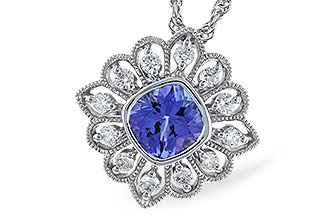 M274-39538: NECK .98 TANZANITE 1.24 TGW (6MM TANZ)