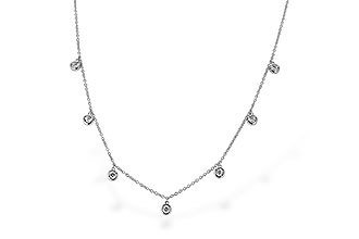 M274-44038: NECKLACE .32 TW (18")