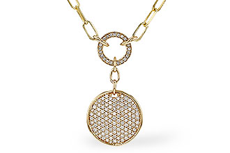 M275-29474: NECKLACE .92 TW (17")
