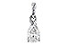 M275-29483: PENDANT .28 PEAR SHAPE