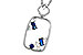 M275-33129: NECKLACE .35 TW SAPPHIRE .46 TGW