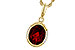 M276-19501: NECKLACE 2.02 TW GARNET 2.05 TGW (9x7 GAR)